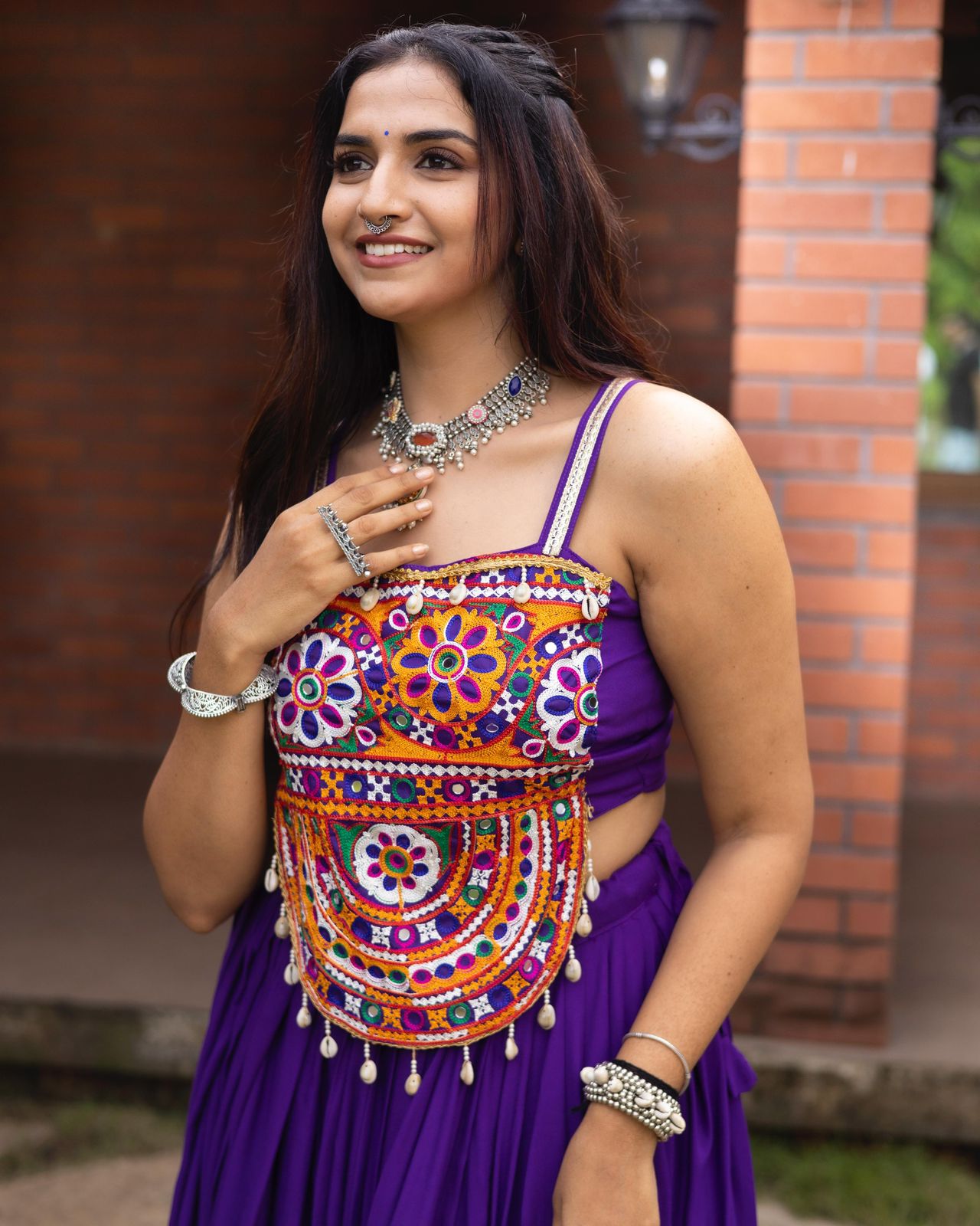 Ethnic Women Lehenga With Fancy Top👜