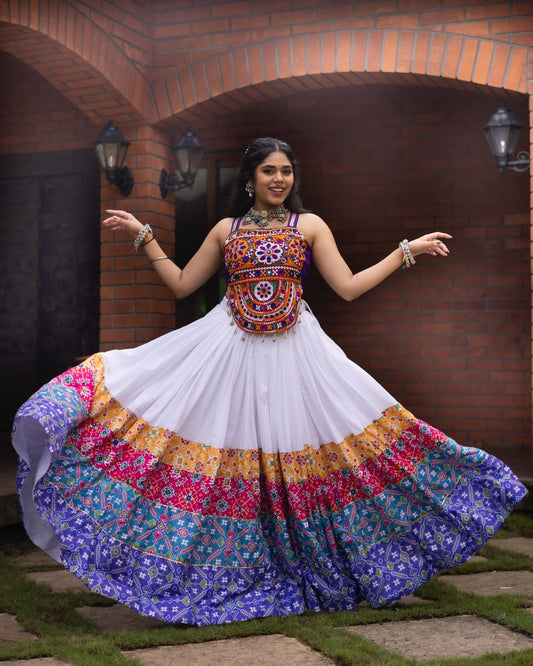 Ethnic Women Lehenga With Fancy Top👜